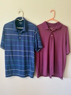 2 Brooks Brothers Performance Polos XL